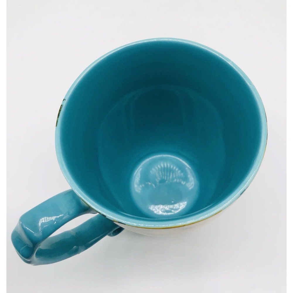 Pioneer Woman Jumbo Mug 24oz Latte Stoneware Rose Shadow Floral REPLACEMENT A1 - Picture 2 of 9